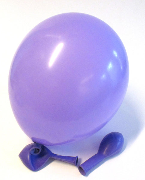 50 x Luftballons - türkis / lavendel