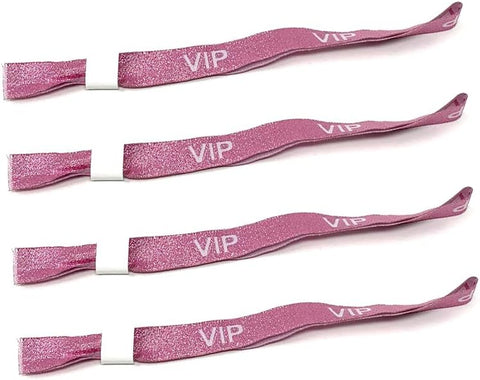 Twist4 VIP Stoff Einlassbänder - pink / weiß