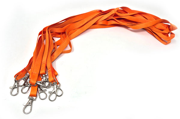 Cotton lanyards, color black