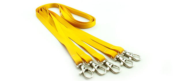Cotton lanyards, color black