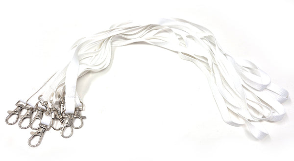 Cotton lanyards, color black
