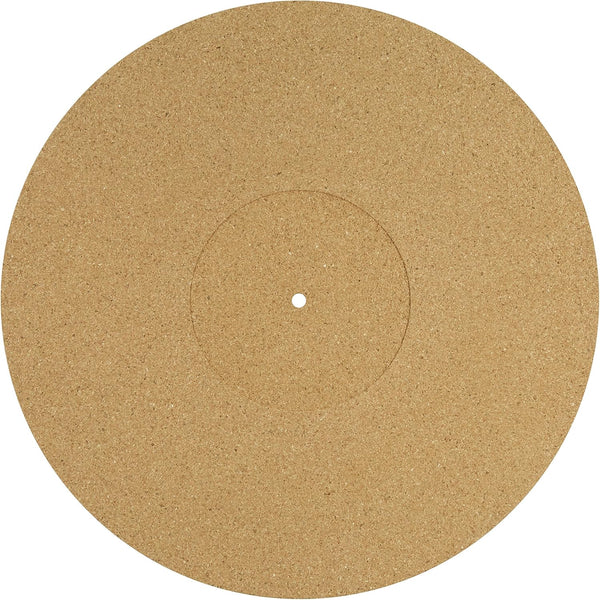 Slipmat aus Naturkork mit Vertiefung – 3 mm stark - Premium Qualität