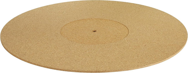 Slipmat aus Naturkork mit Vertiefung – 3 mm stark - Premium Qualität