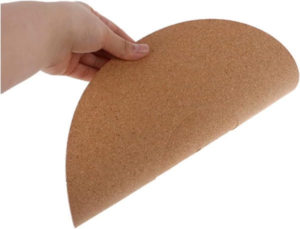 Slipmat aus Naturkork mit Vertiefung – 3 mm stark - Premium Qualität