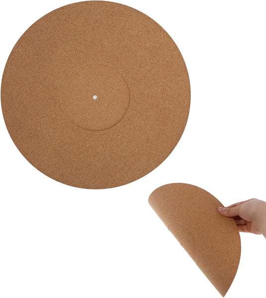 Slipmat aus Naturkork mit Vertiefung – 3 mm stark - Premium Qualität