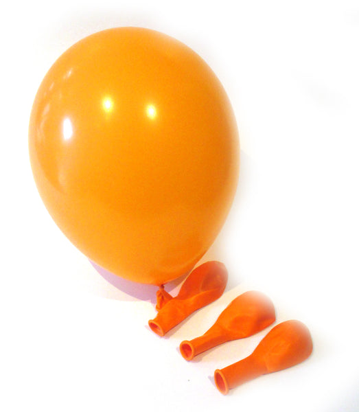 Luftballons - blau / orange im SET - 50 Stück